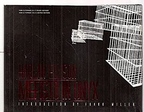 Mefisto in Onyx Hardcover Harlan Ellison