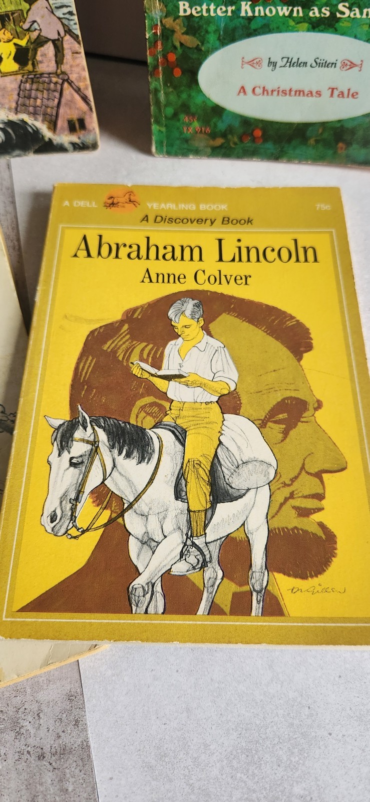 5 Grade School Mixed Vintage Book Lot 60&rsquo;s-70&rsquo;s 1st, 2nd, 3rd Print Hard To Find