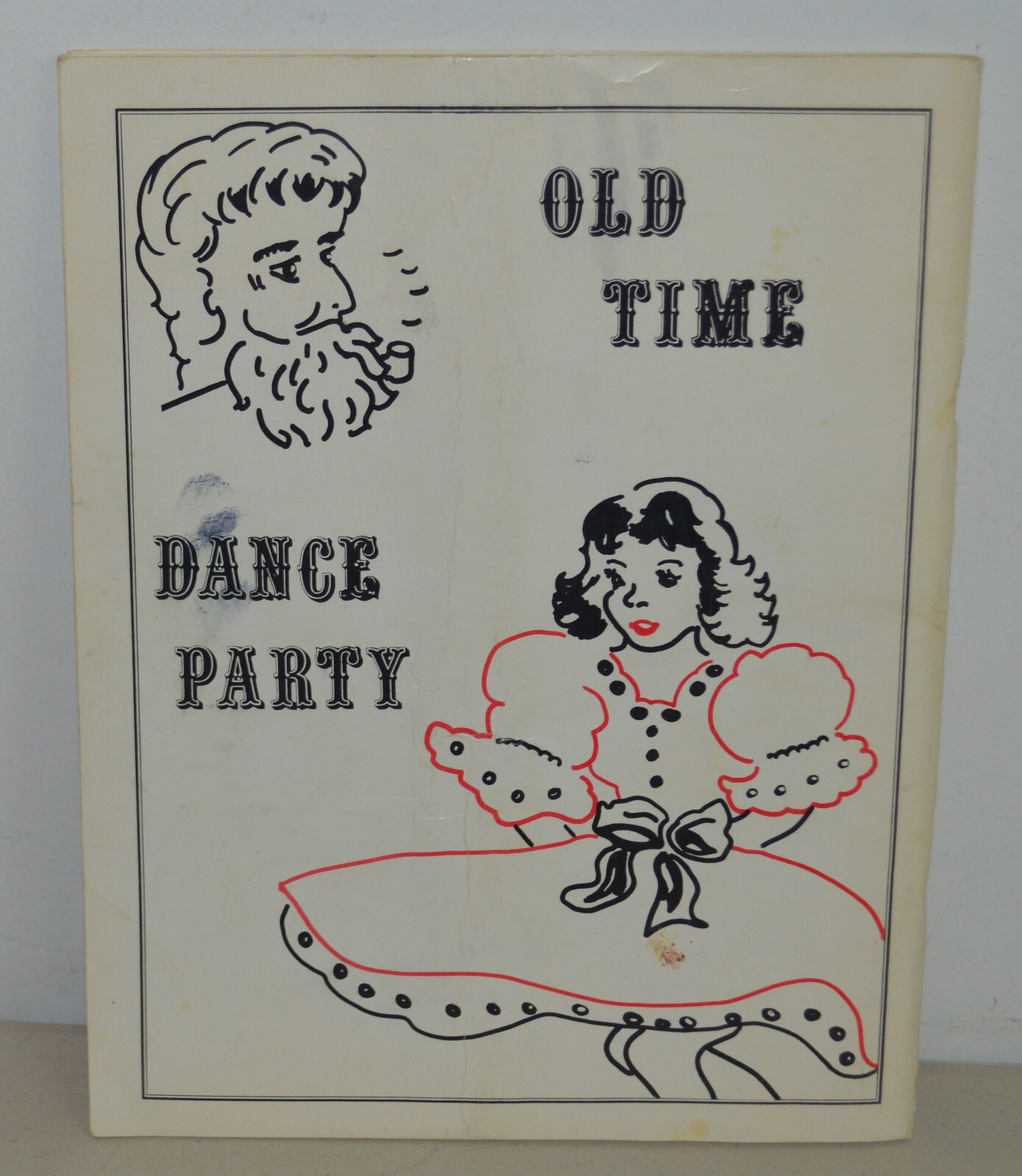 Old Time Dance Party Book Polka Advertising