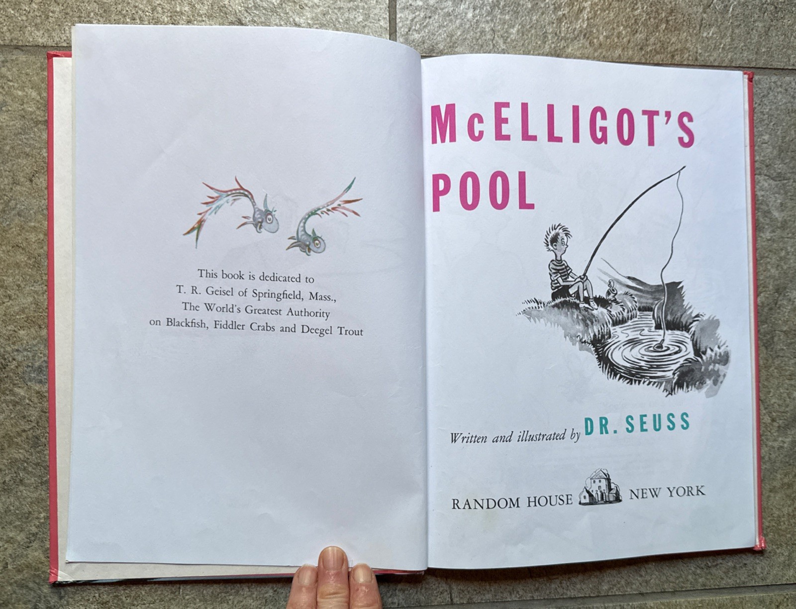 McElligot&rsquo;s Pool by Dr. Seuss (Library Binding)