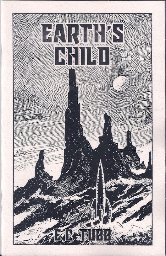 Earth&rsquo;s Child – E.C. Tubb – Retro Rocket Press 2025 Earl Dumarest SciFi Chapbook