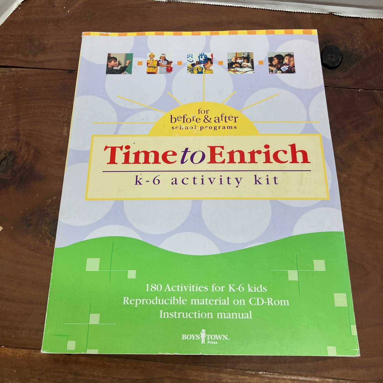 Time to Enrich K-6 Activity Kit 2002 Boys Town Press Educational Curriculum