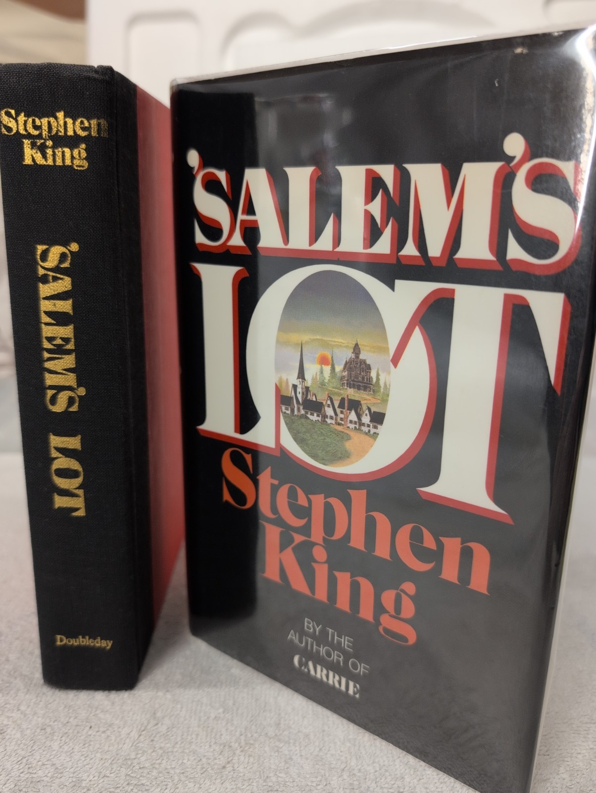 RARE 1st Edition SALEM&rsquo;S LOT Stephen King (1975) Later Printing $19.95 + Mylar!!