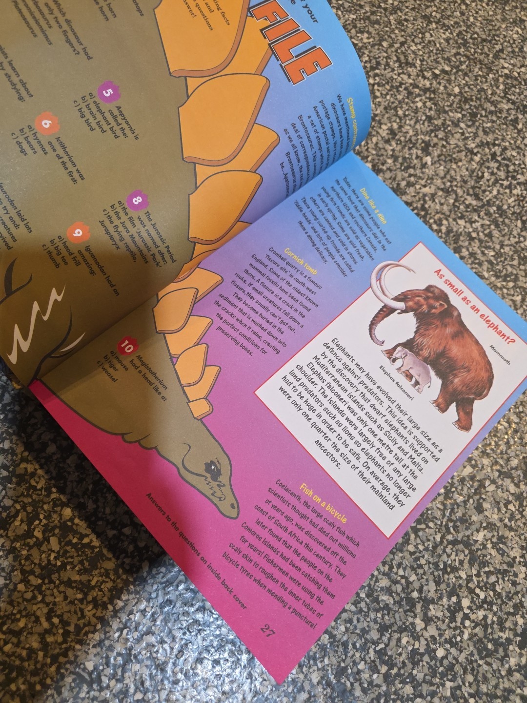 The Big Book Of Dinosaurs David Norman & 3D Glasses 4 1/2 Lbs Real Dino Facts