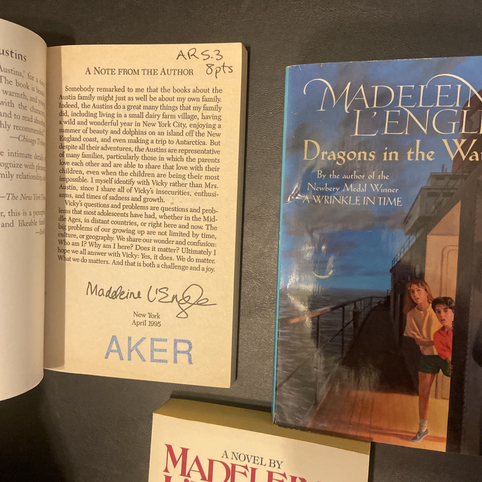 Madeleine L&rsquo;Engle Fiction Lot Of 9 HCs & PBs Includes Journal G-VG Condition