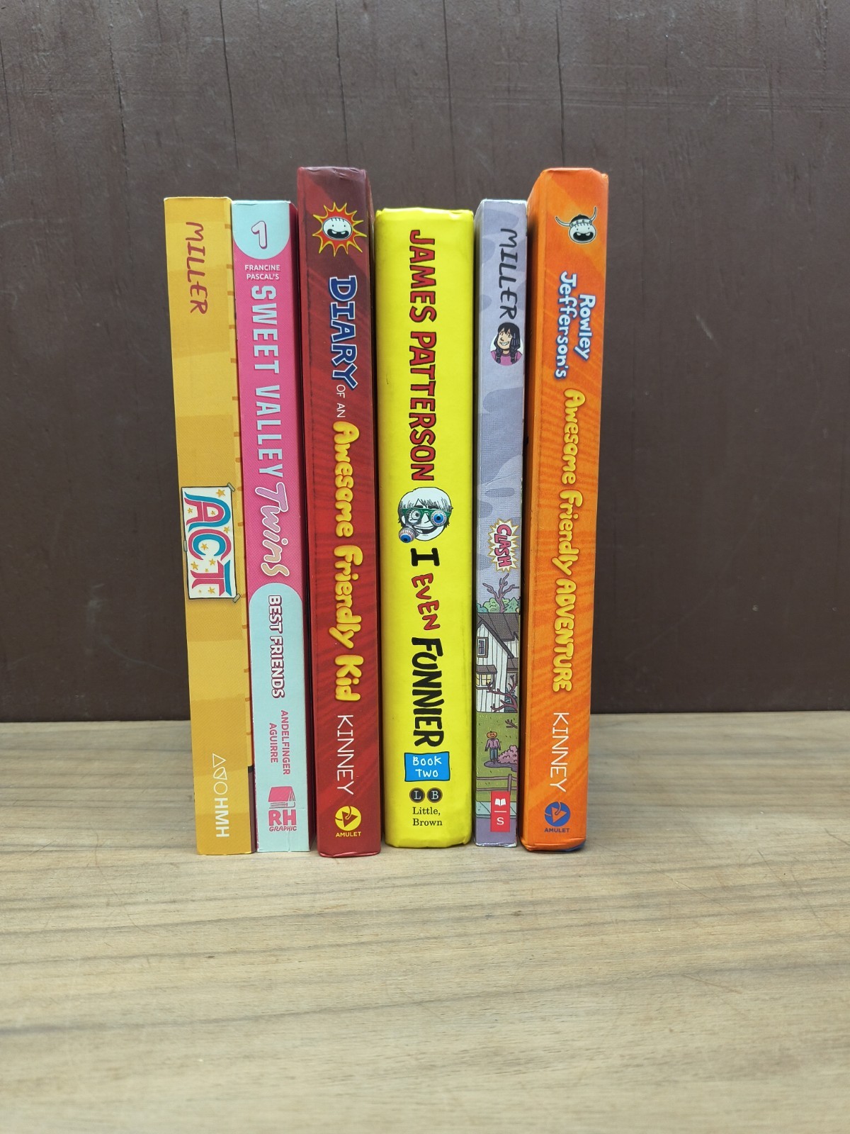 Lot of 6 Children&rsquo;s Books Random titles & authors.