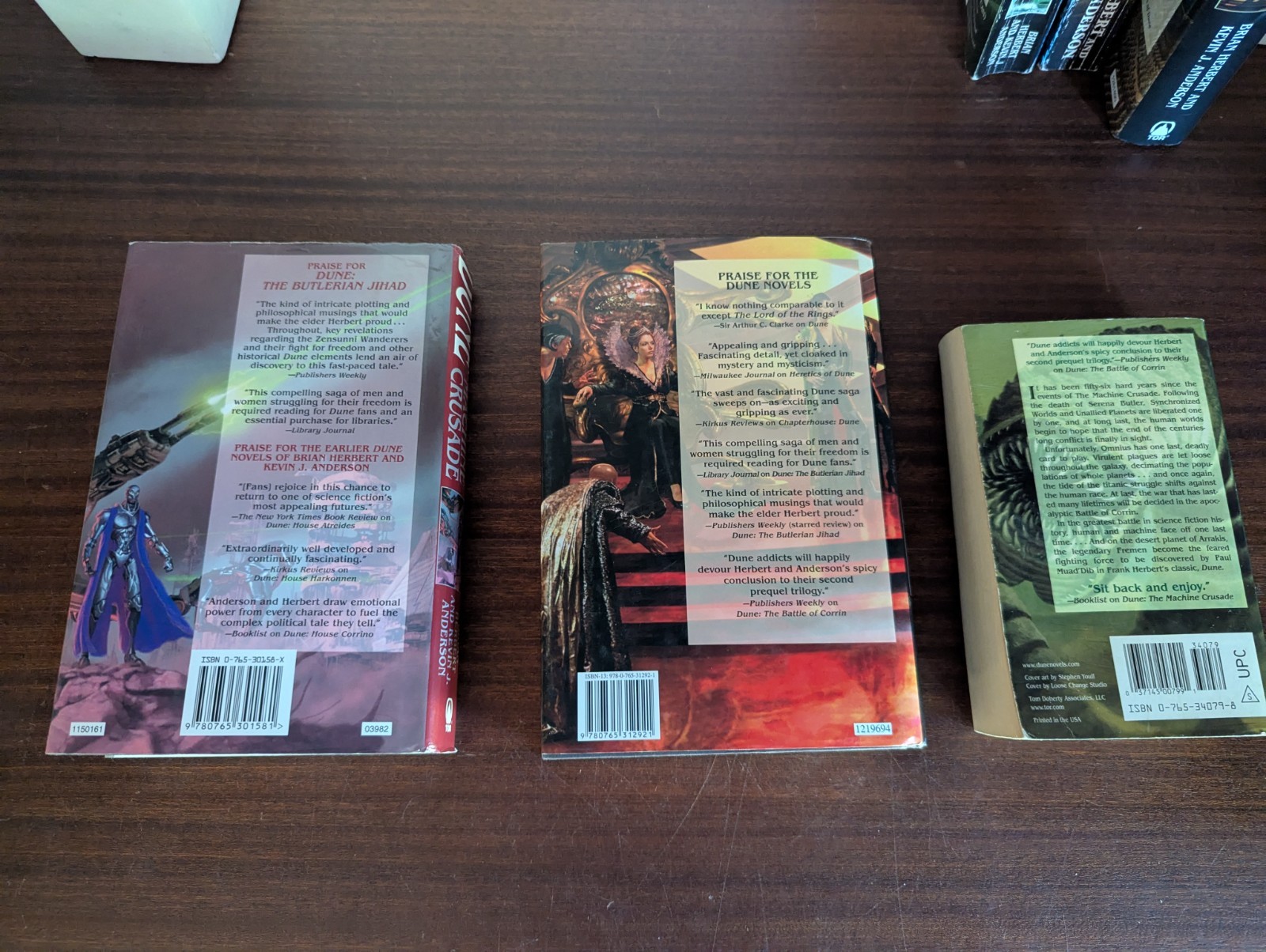 Nearly Complete DUNE Series 14 Book Lot by FRANK HERBERT & Brian Herbert PB & HC