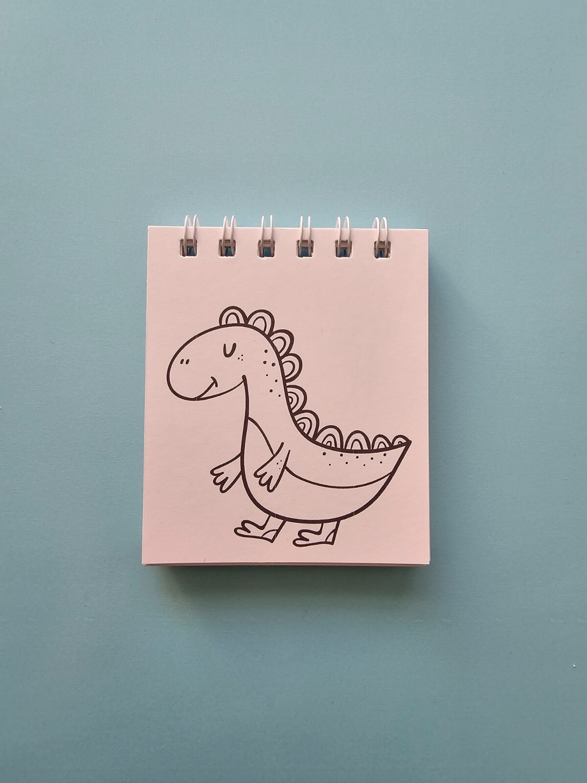 Dino and Dragons Mini Coloring Book for kids and Adults. Mini Coloring Books