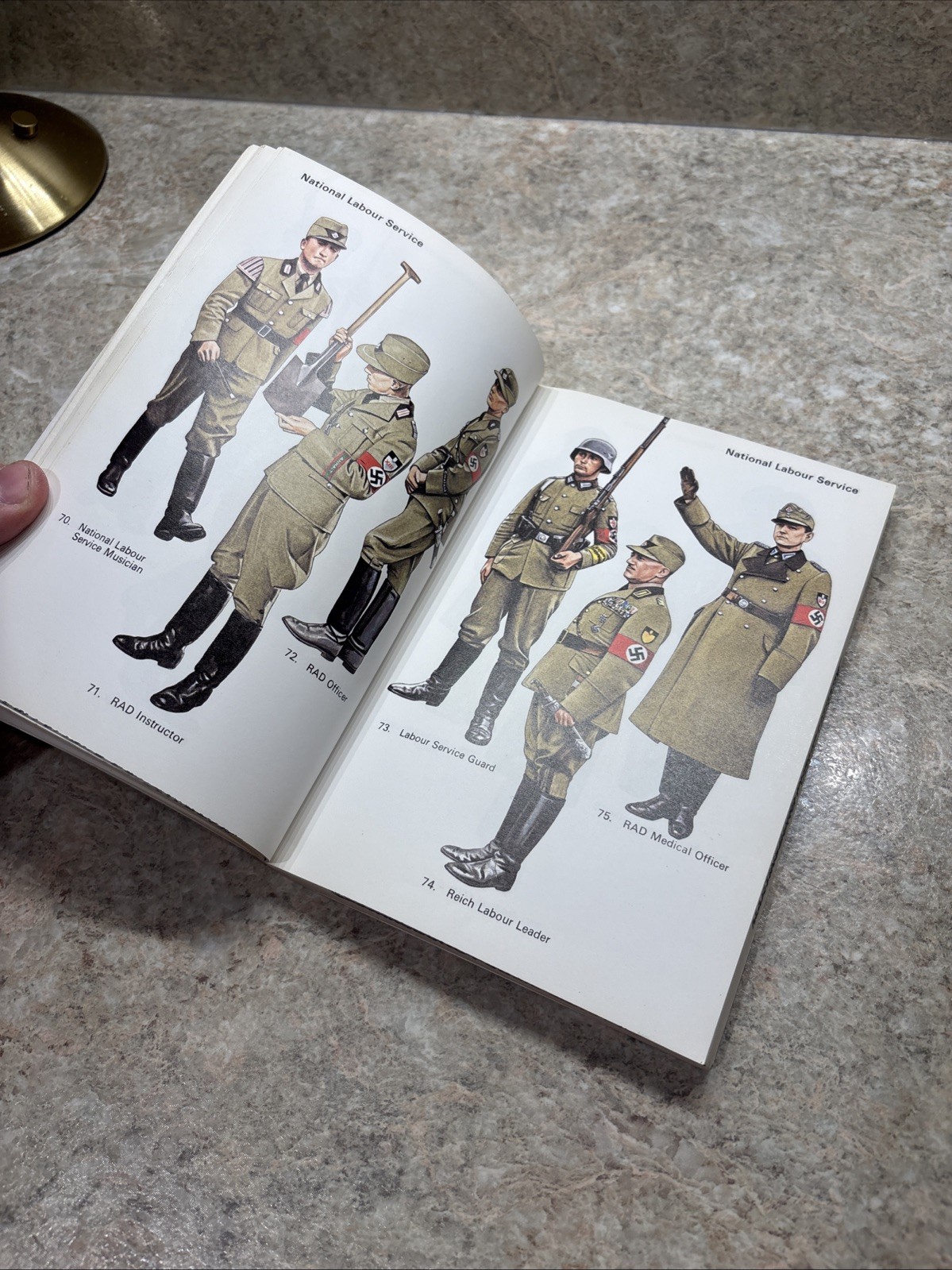 German Uniforms Of The Third Reich 1933-1945 Brian Davis Pierre Turner 1986 Nazi