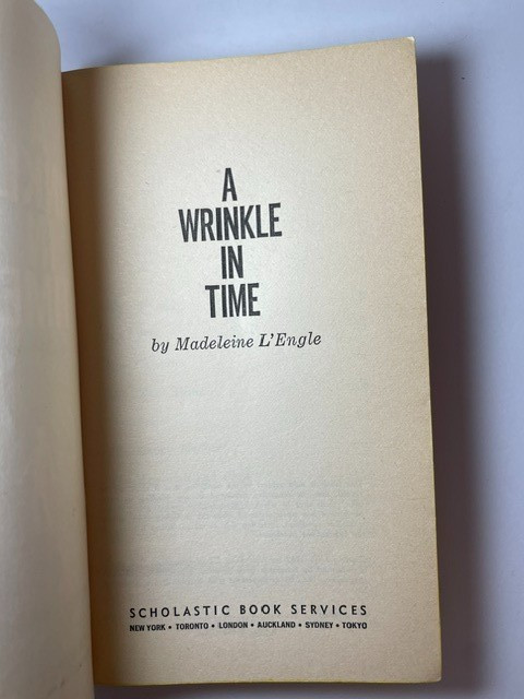 Vintage Madeleine L&rsquo;Engle Time Trilogy Set 3 Dell / Laurel ~ Wrinkle in Time