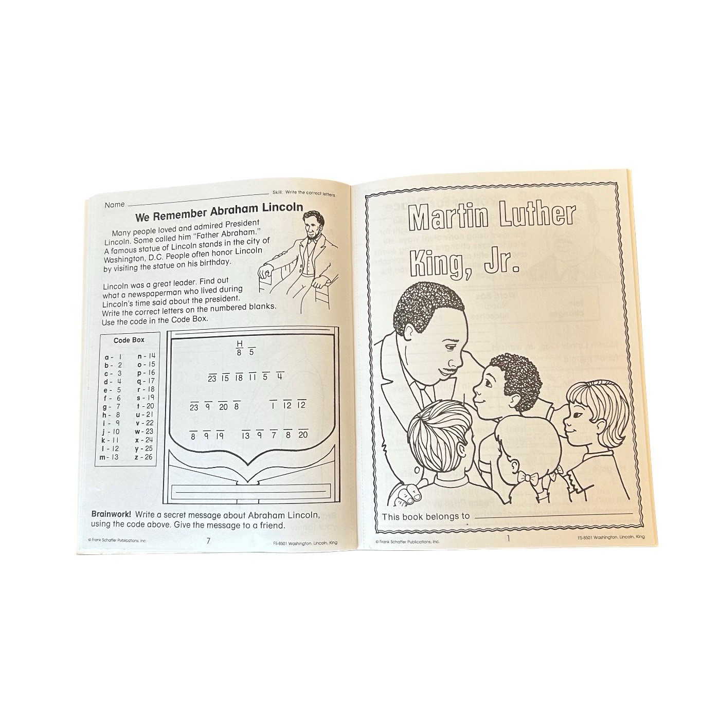 Social Studies Grades 1-2 Mini Teaching Units Resource Activity Book For Teacher