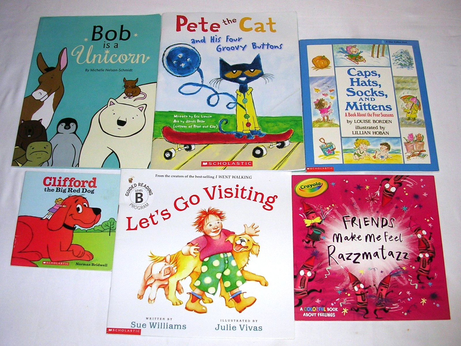 Lot of 60 Children&rsquo;s Picture Books: Toddler, Preschool, Beginner Level Reading
