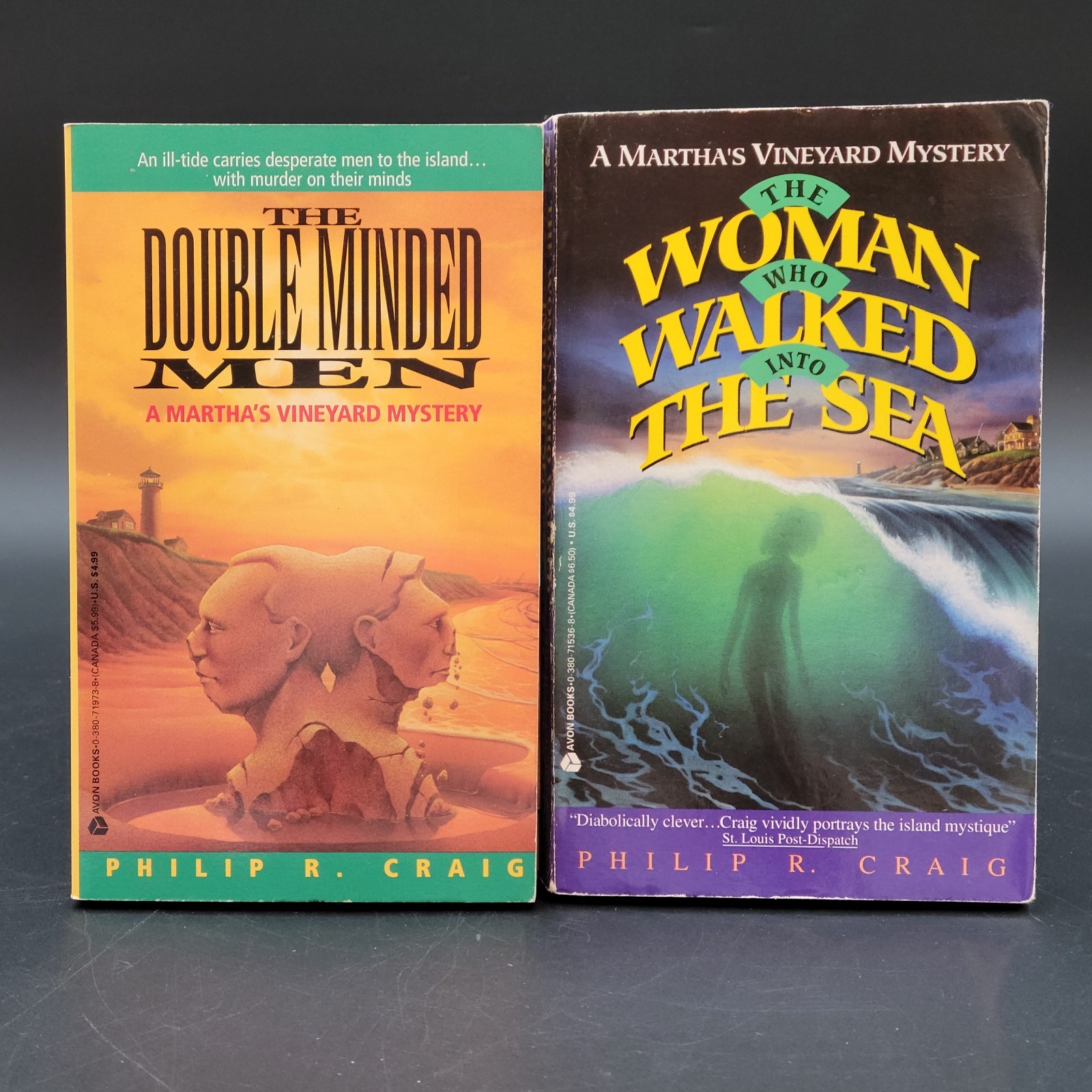 Lot of 6 Philip R Craig A Martha&rsquo;s Vineyard Mystery PB Novels Multiple Titles