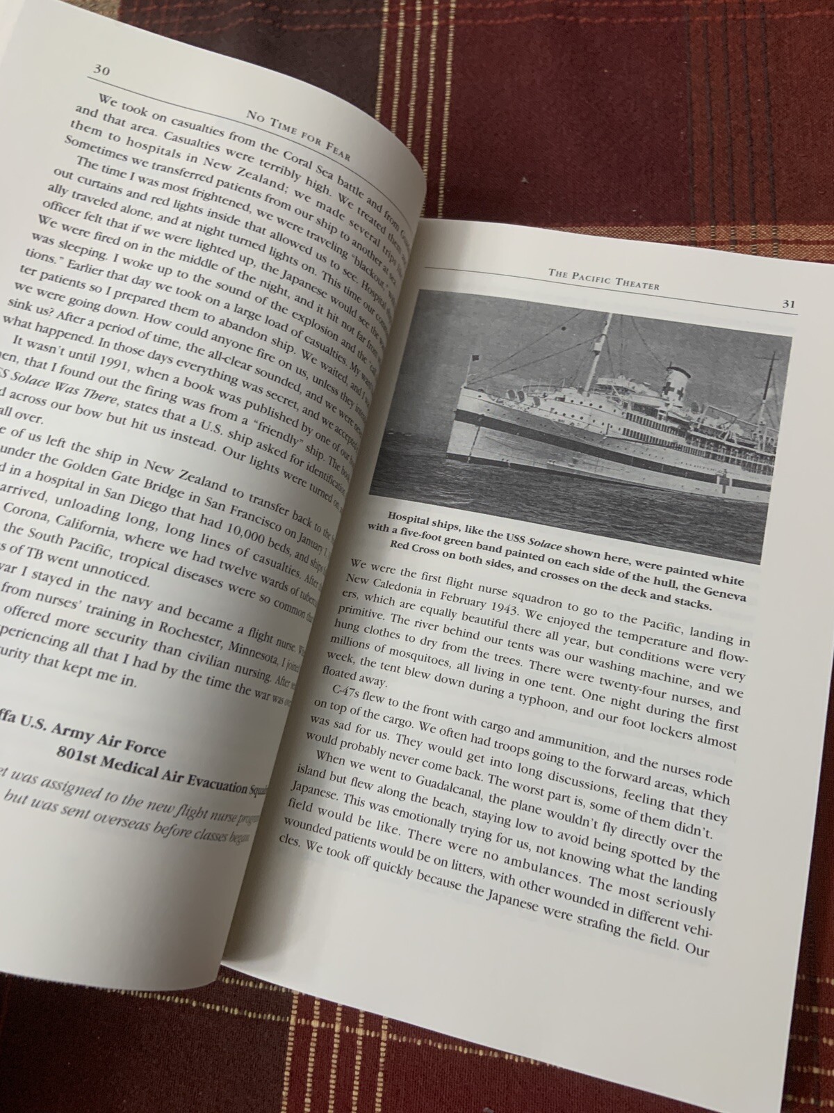 No Time for Fear: Voices of American Military Nurses World War II D Fessler 1996
