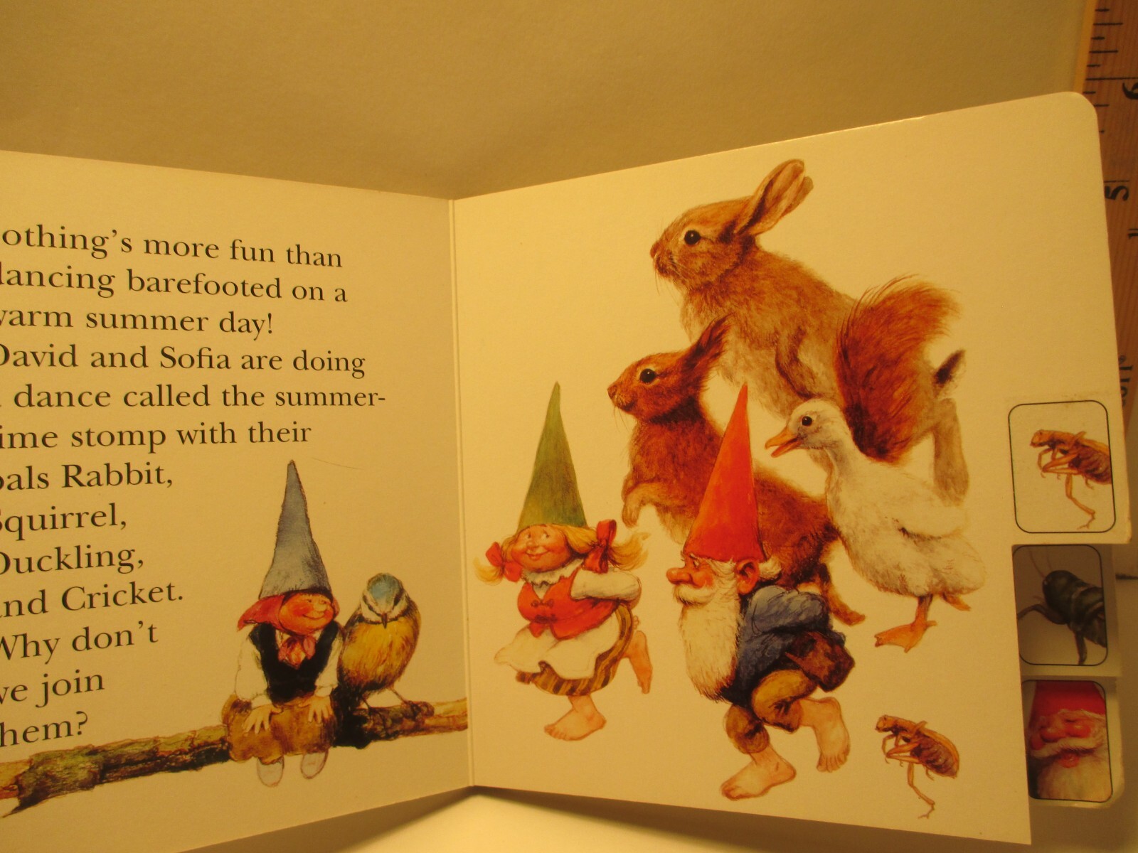 children&rsquo;s board book GNOME PLAYTIME by RIEN POORTVLIET 1997 Kabouter Netherland