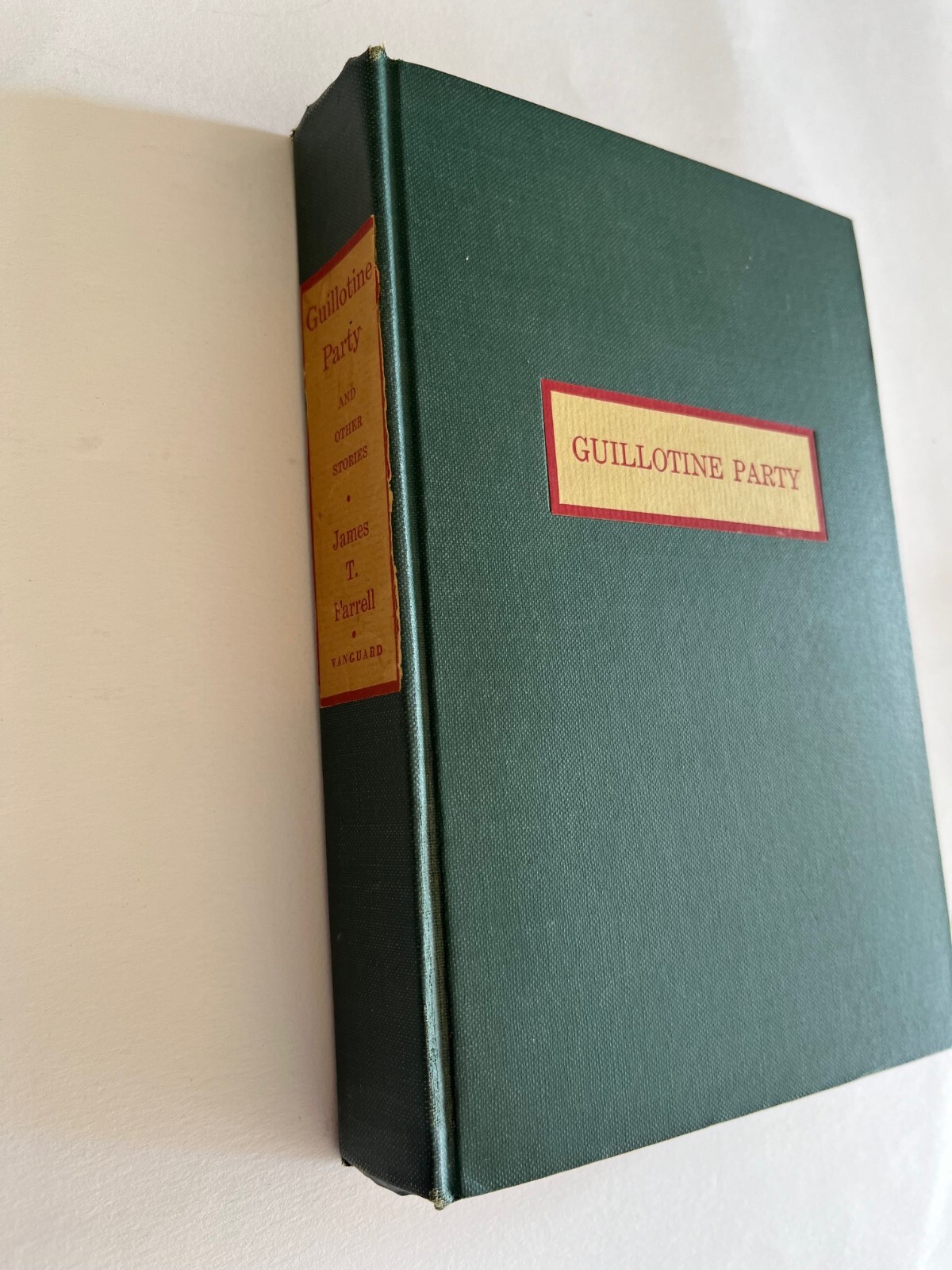 James T. FARRELL /GUILLOTINE PARTY And Other Stories, 1st 1935 Vanguard Press