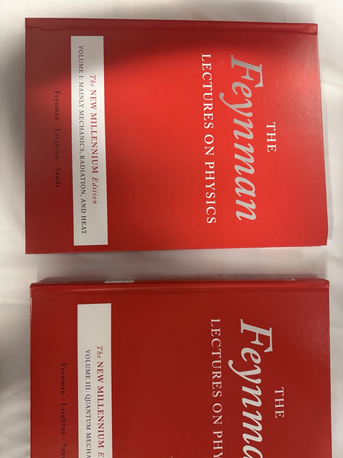 The Feynman Lectures on Physics New Millennium Edition Hardcover Set by Feynman…