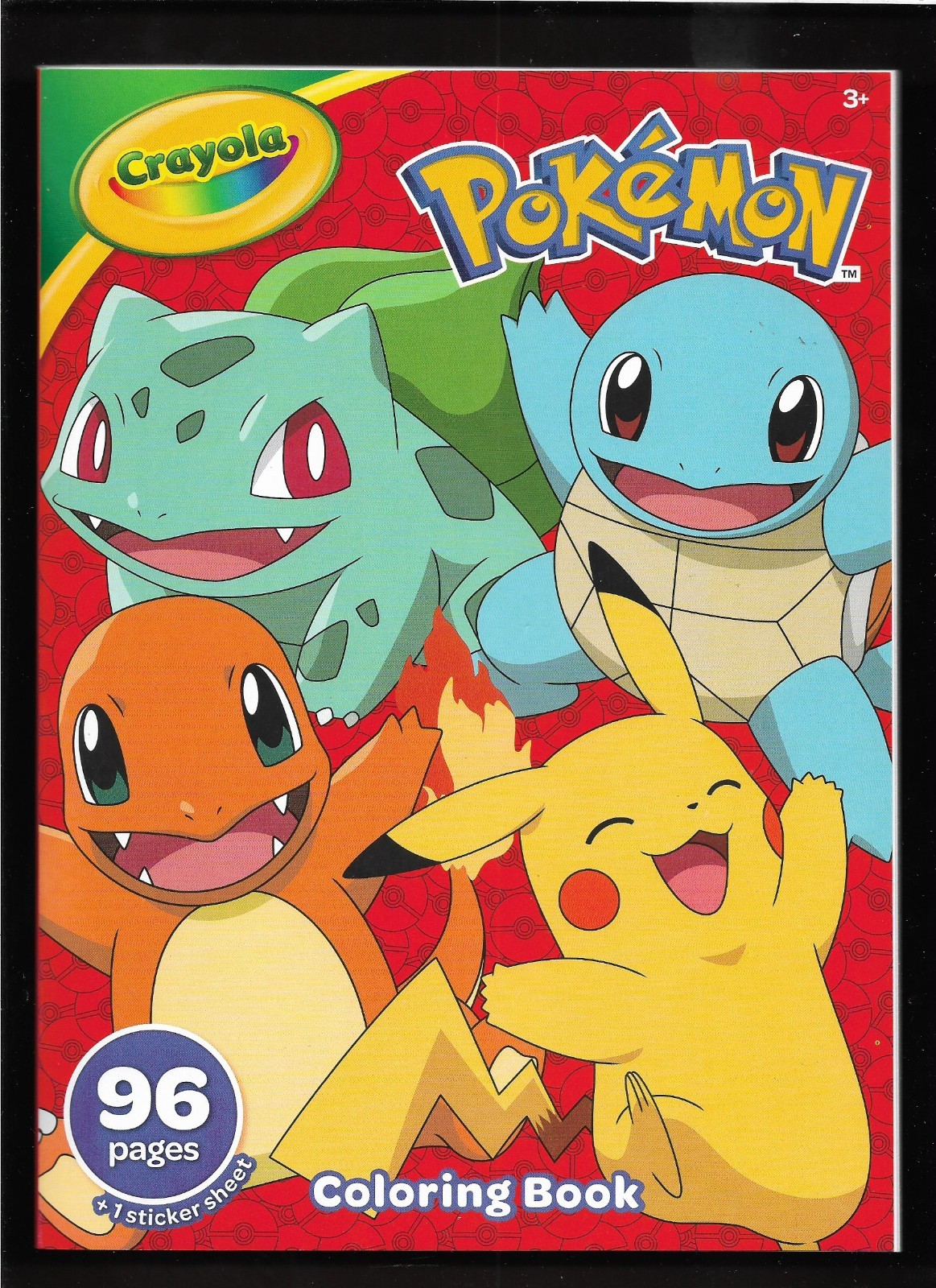 2024 Marvel  » POKEMON  » CRAYOLA Jumbo Coloring & Activity Book 96 PAGES