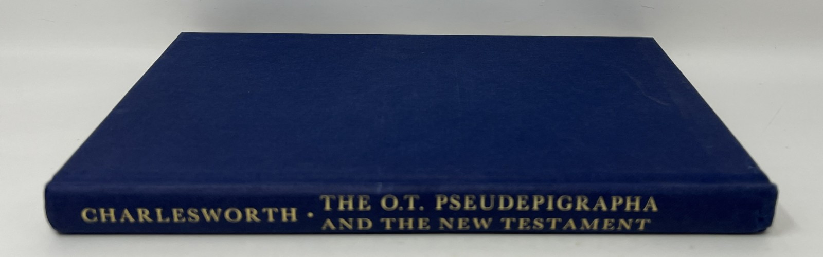 The Old Testament Pseudepigrapha & the New Testament, J. Charlesworth – 1985 HC