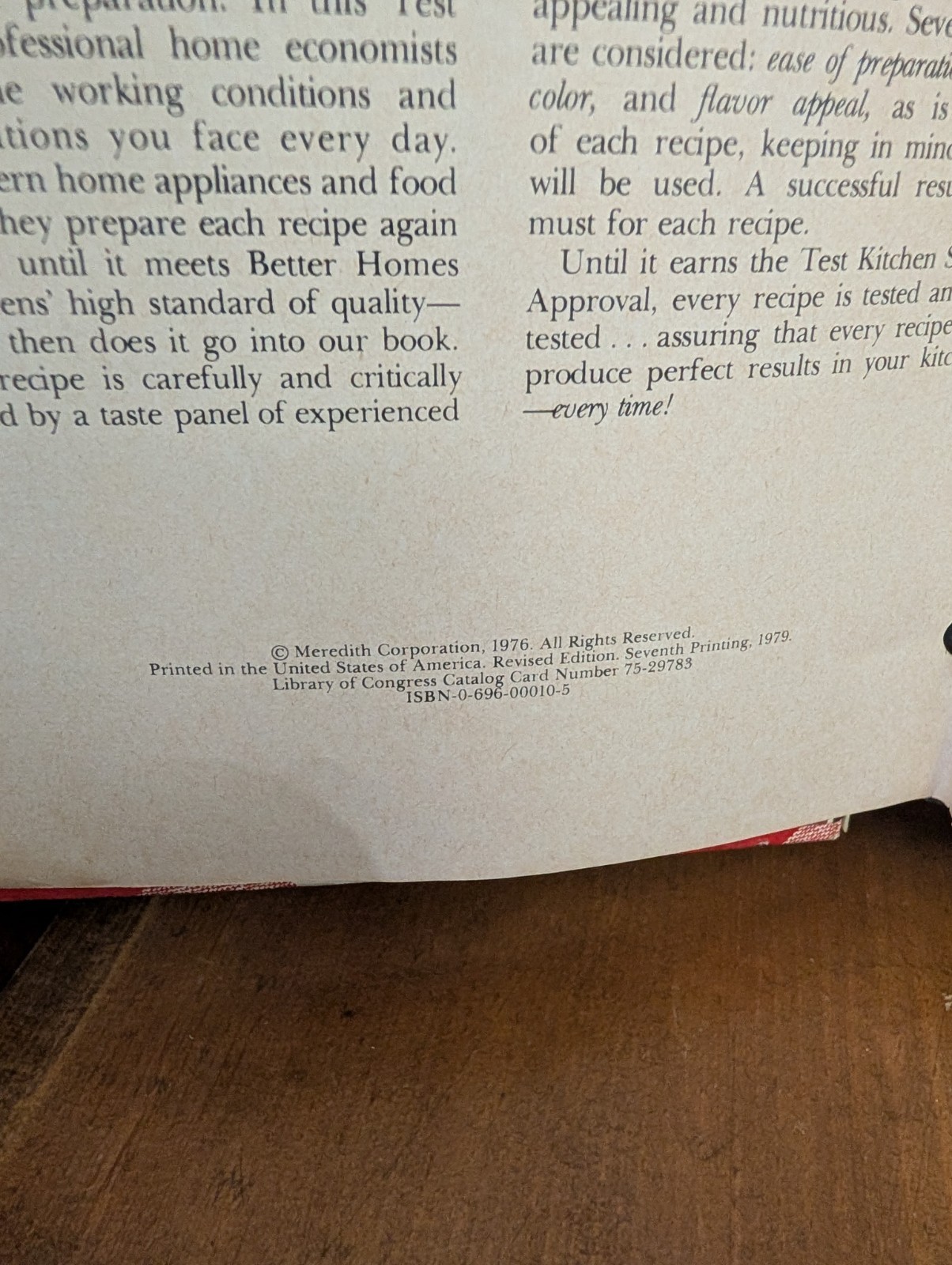 Better Homes And Gardens “New Cook Book” Vintage 5 Ring Binder 1976 Well Loved