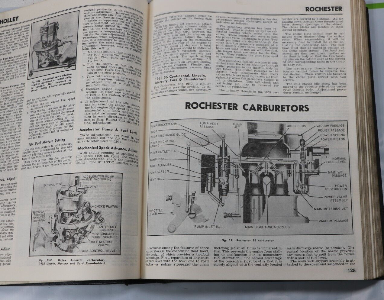 1956 Motor&rsquo;s Auto Repair Manual 19th Edition Car Auto Vehicle Mechanic 1946-1956
