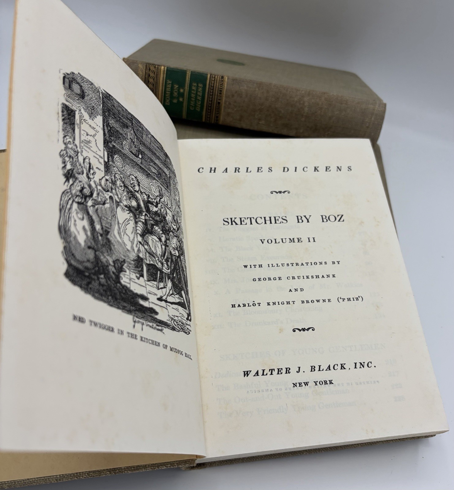 THREE WORKS OF CHARLES DICKENS Classic Edition, 1950’s