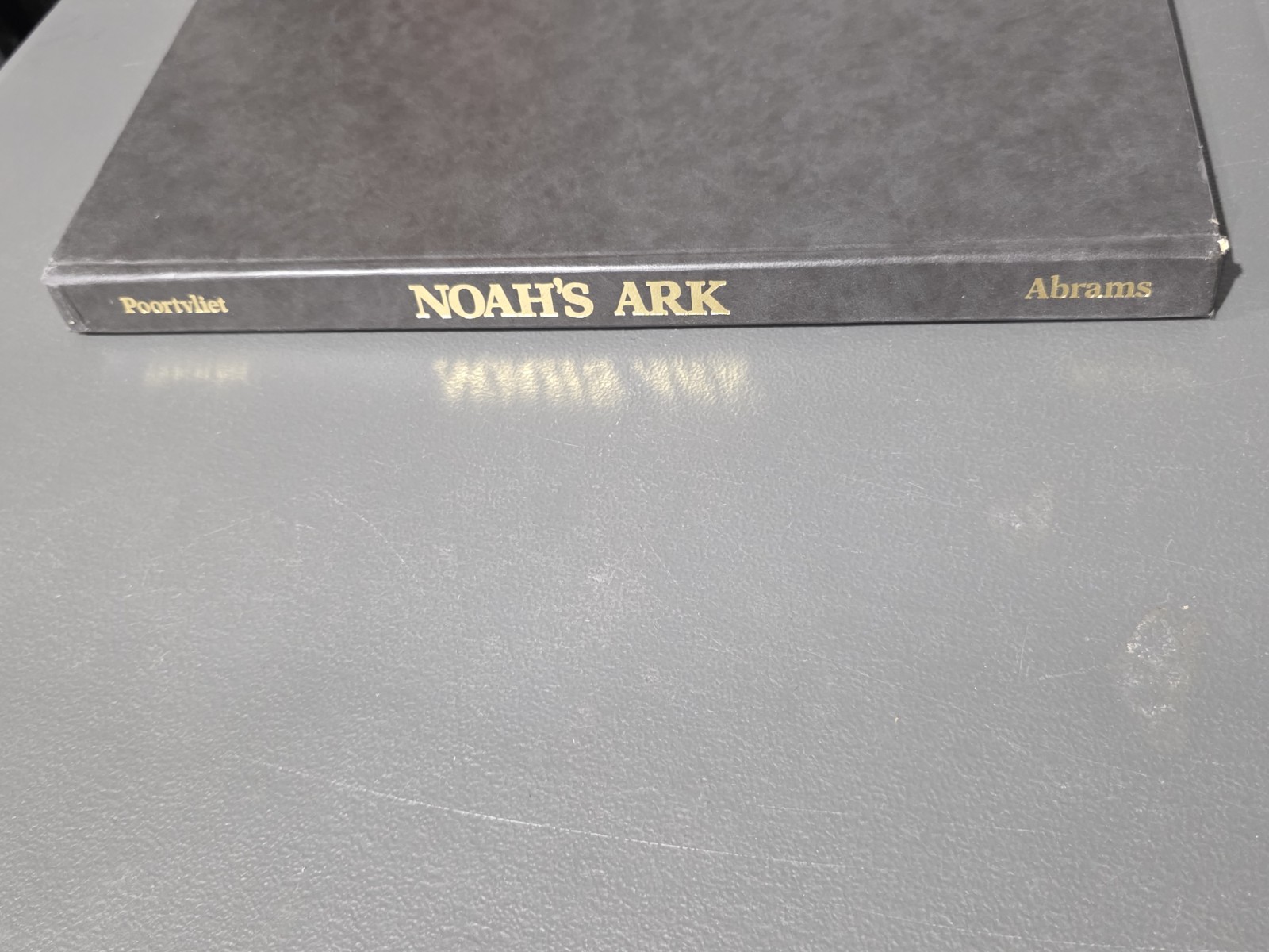 Vintage Noah&rsquo;s Ark Rien Poortvliet HC Beige Illustrated 1986 Abrams Netherlands