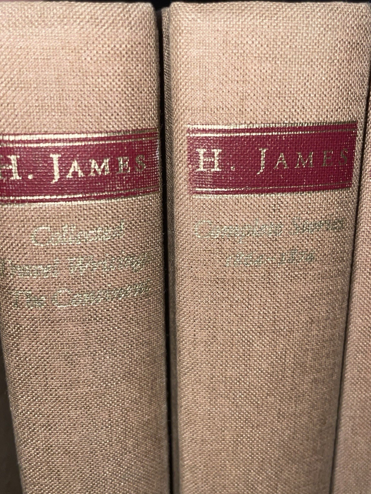 The library of America set of 46 books by Henry James Mixed See Pics For Details