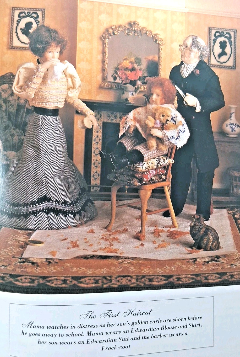 Making and Dressing Dolls&rsquo; House Dolls in 1/12 Scale – (paperback Atkinson