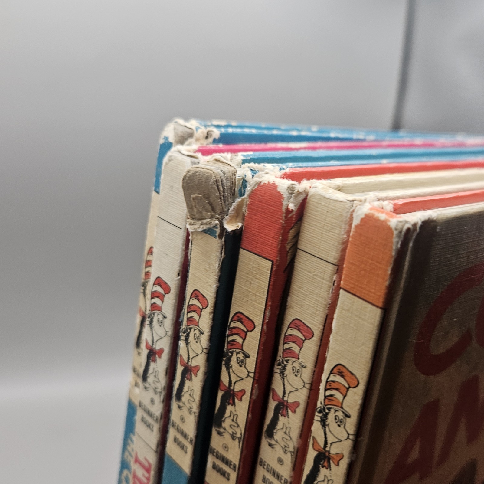 Nice Lot Of 6 Vintage Book Club Editions Dr Suess, Berenstain Bears, Cowboy Andy