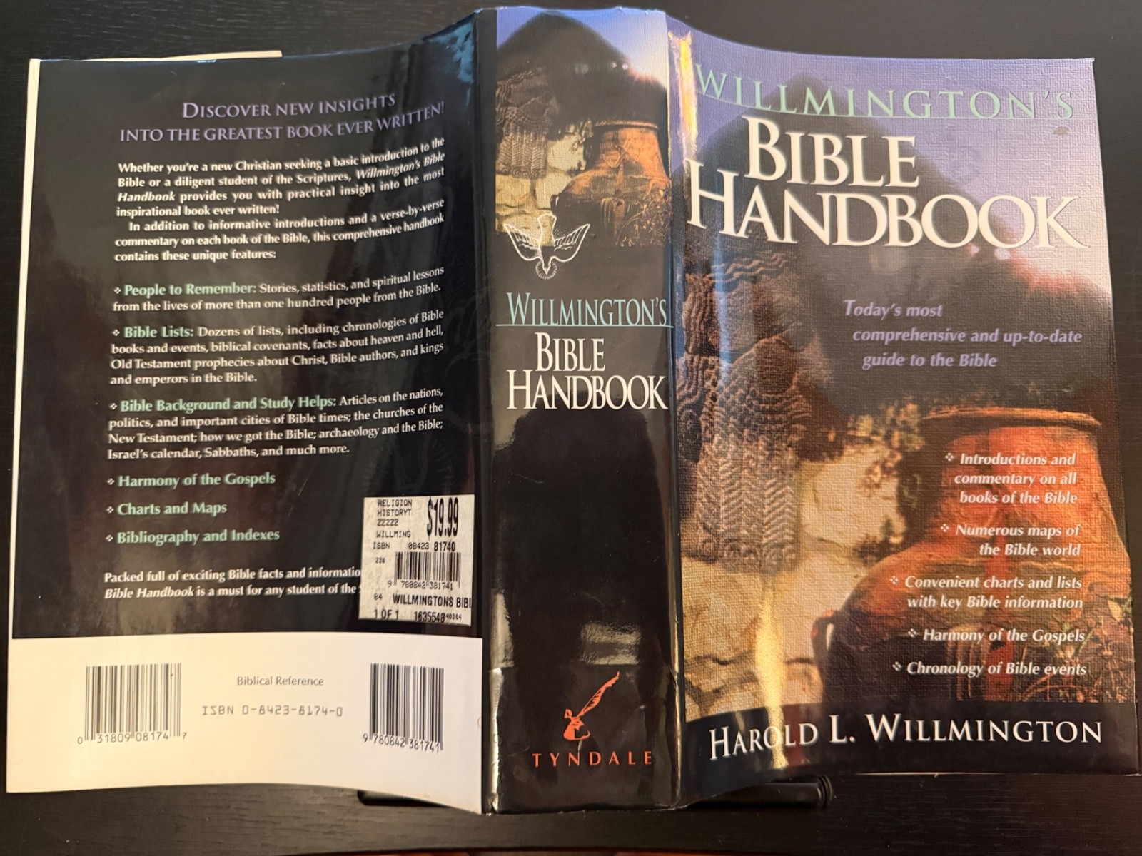Willmington&rsquo;s Bible Handbook by Harold L. Willmington (1997, Hardcover)