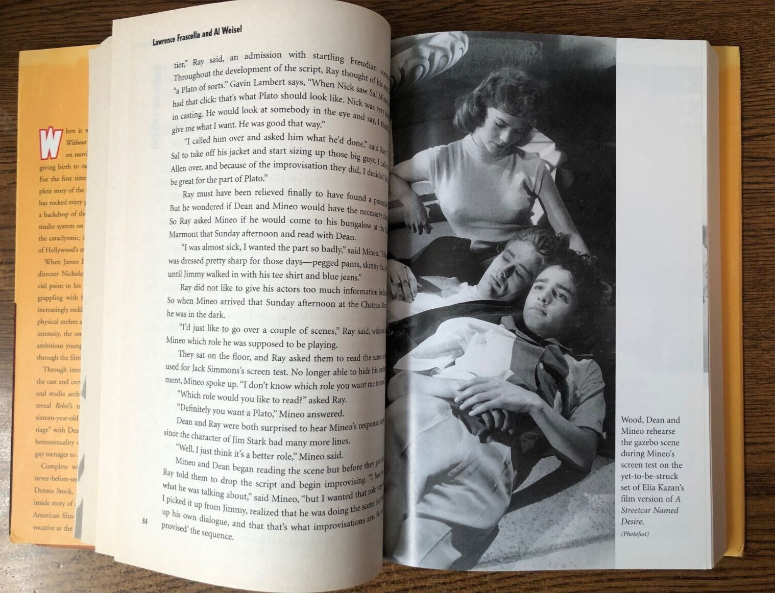 James Dean Live Fast, Die Young:Making Rebel Without a Cause HC Book New