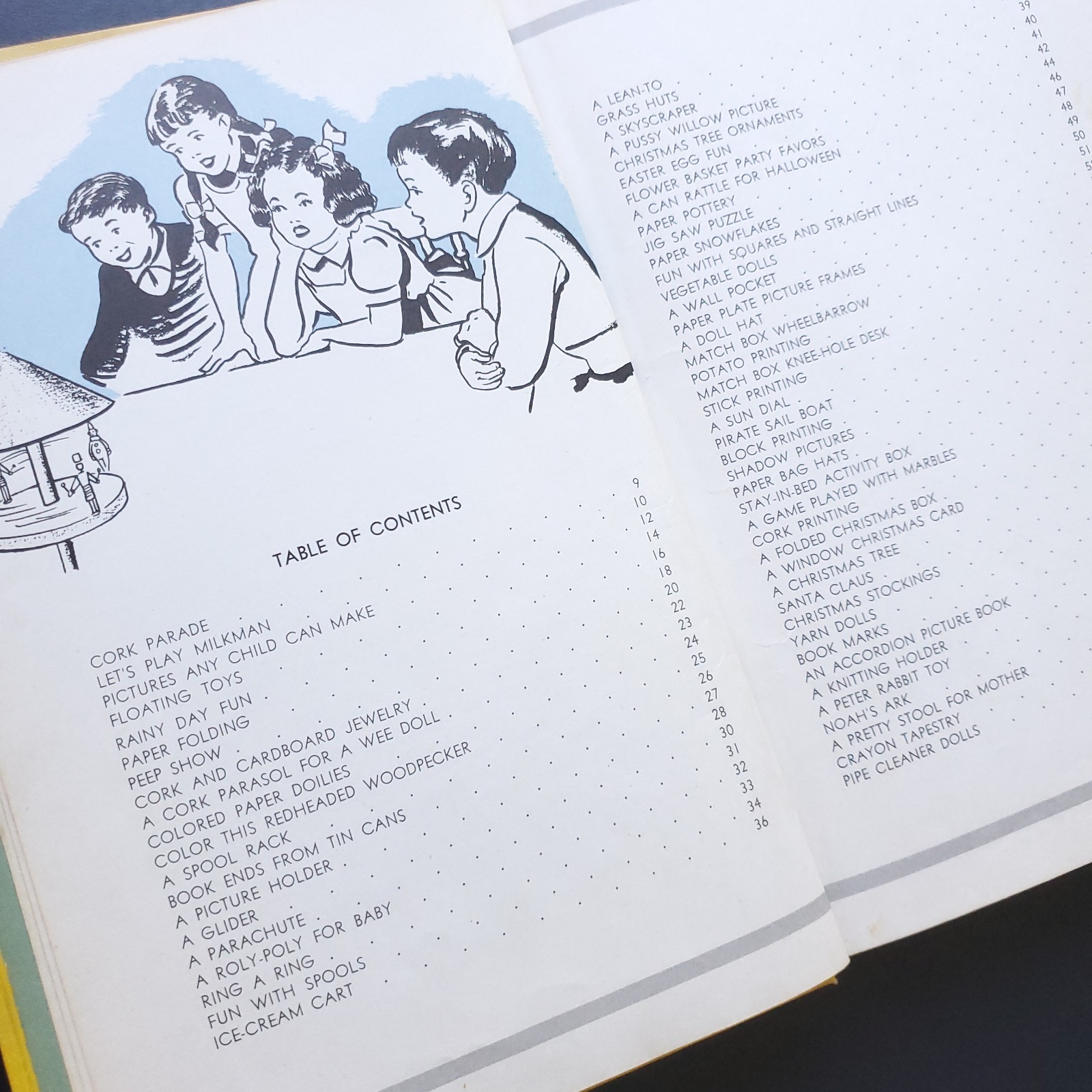Vintage Things To Make And Do Child Horizons Book Art Project Craft Ideas 1962