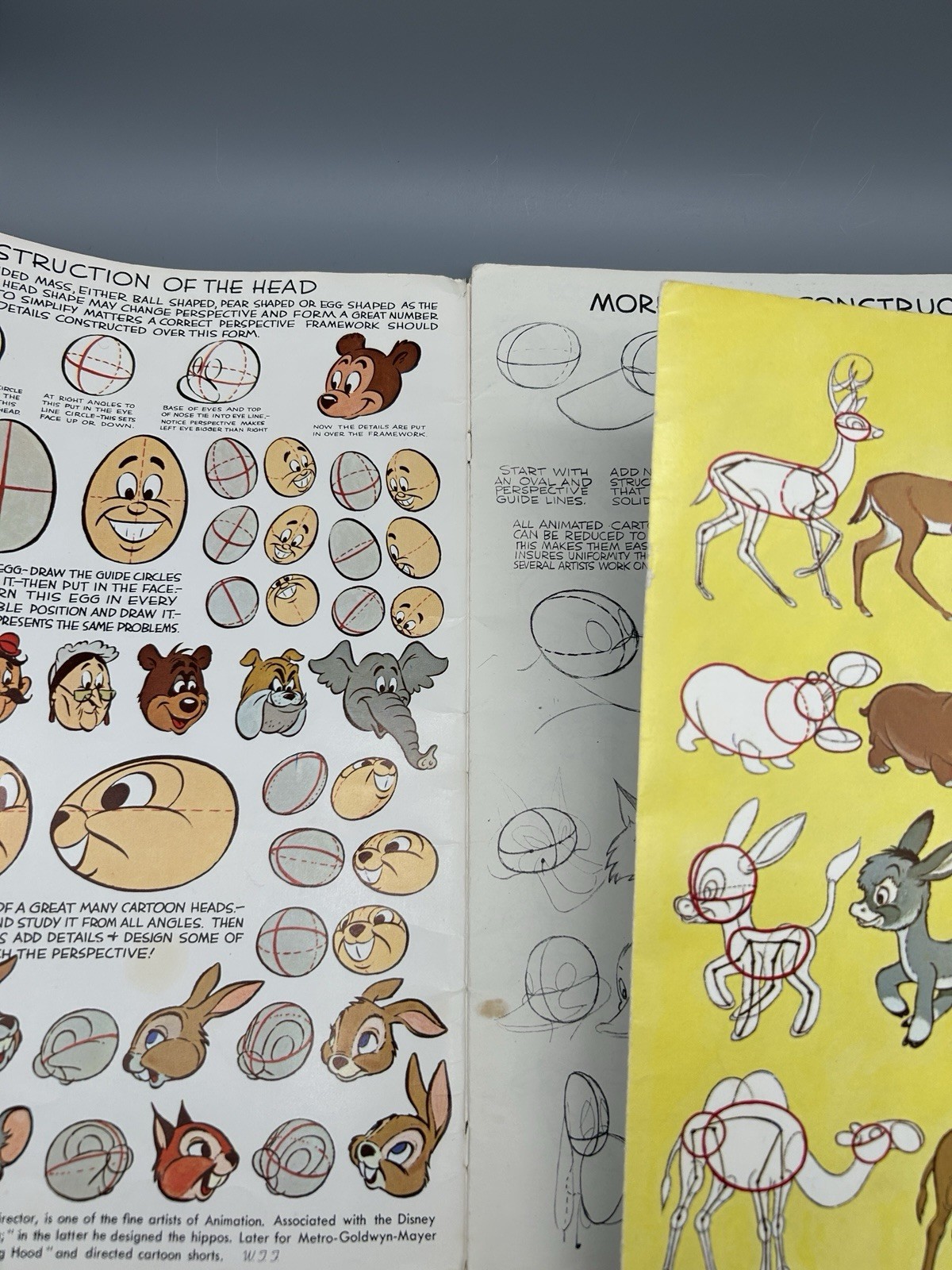 ANIMATION by Preston Blair Art Instruction Book in Walter Foster Series 1950&rsquo;s