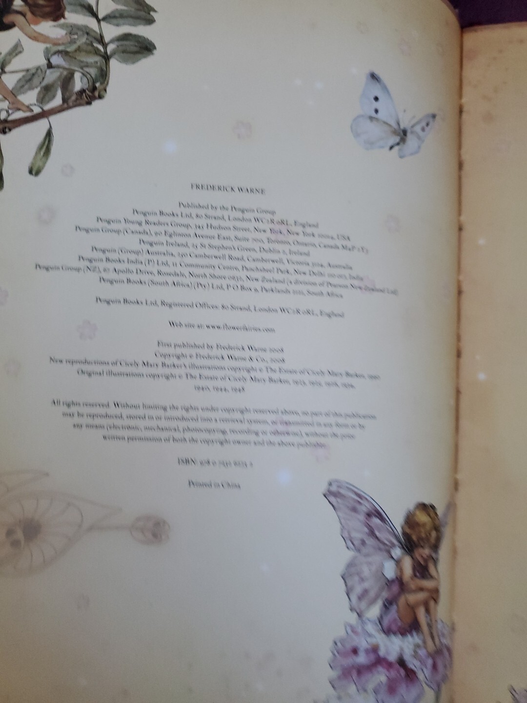 The Girls&rsquo; Book of Flower Fairies (HC, 2008) Frederick Warne (Crafts & Stories)