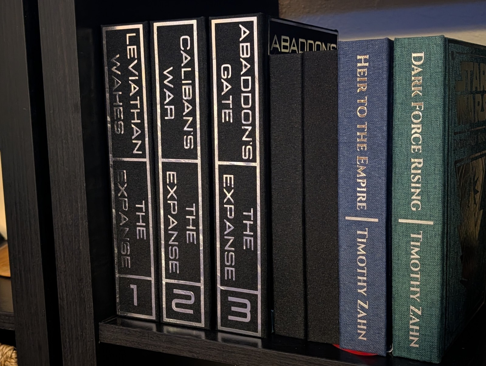 The Expanse 1-3 Trilogy Custom Rebound Hardcover Collector&rsquo;s Edition Series