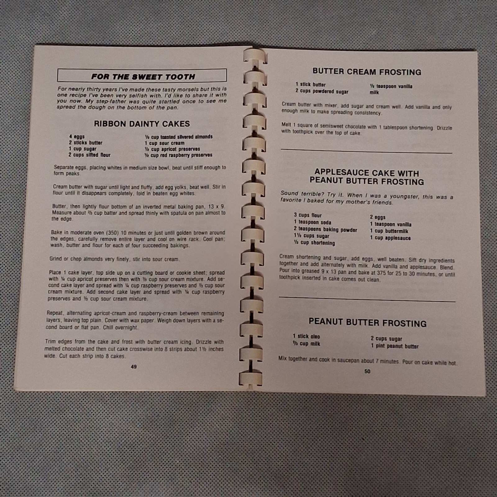 Sue&rsquo;s Kitchen Cookbook Jonesboro Arkansas Restaurant 1989 Edition 76 Pages