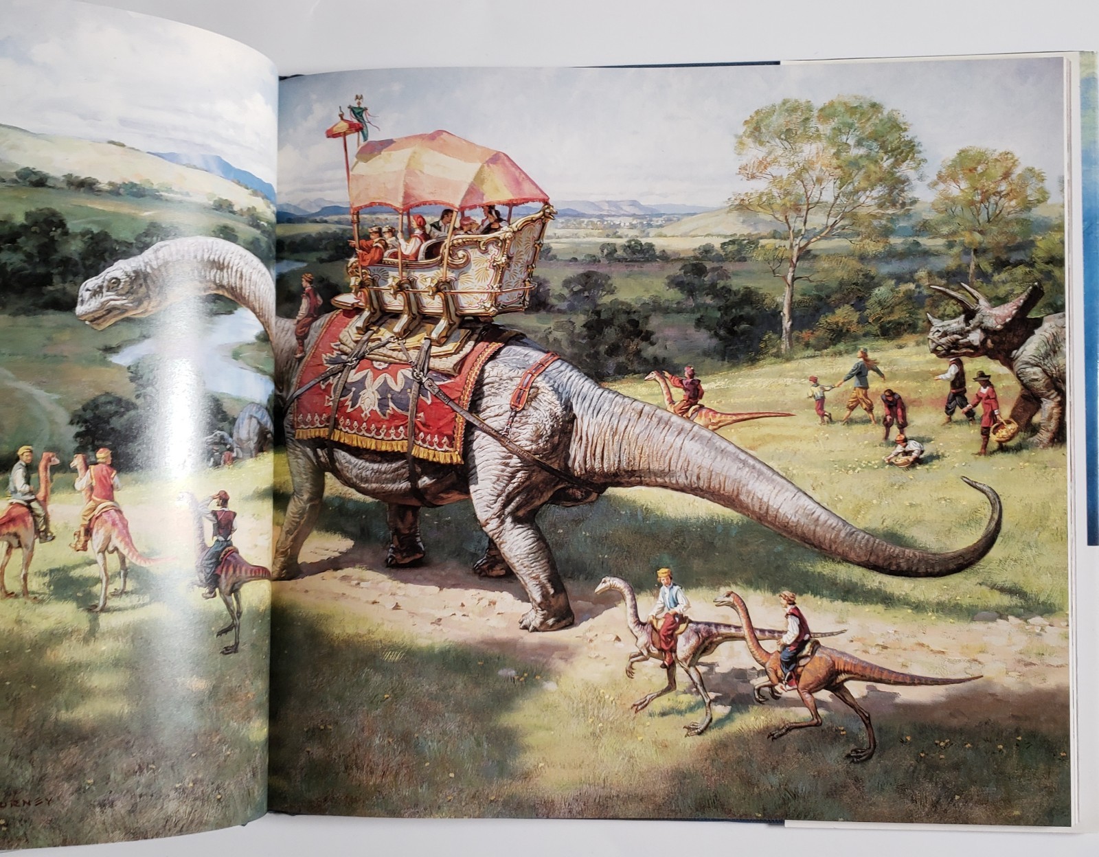 Dinosaurs « Dinotopia – The WORLD BENEATH » by James Gurney. New HC w/DJ 1st Ed.