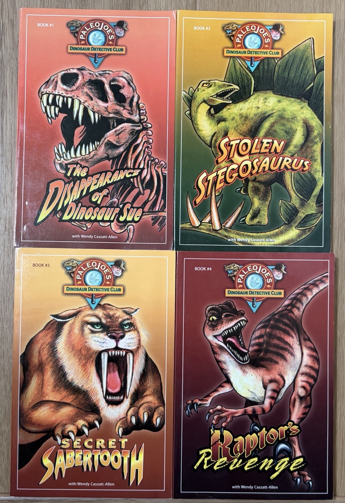 Paleo Joe&rsquo;s Dinosaur Detective Club #1-4 PB Flicker-Page Animation