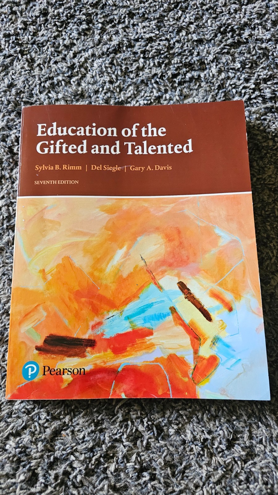 Pearson Education of the Gifted and Talented 7th Ed Paperback by Rimm, Siegle, …