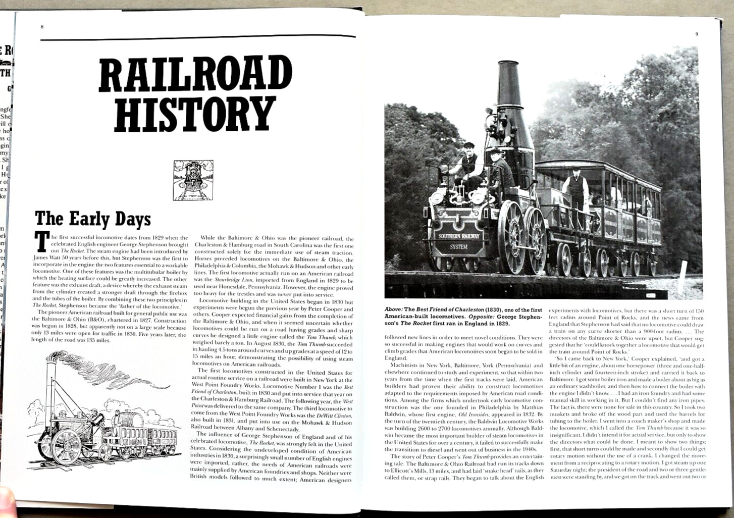 THE ROMANCE & FOLKLORE OF NORTH AMERICA&rsquo;S RAILROADS ~ HARDBACK BOOK ~ 176 PAGES
