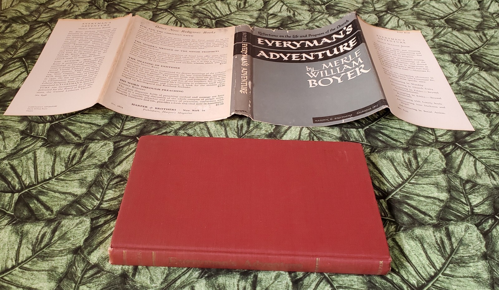 Everyman&rsquo;s Adventure by Merle William Boyer, 1947, HC/DJ