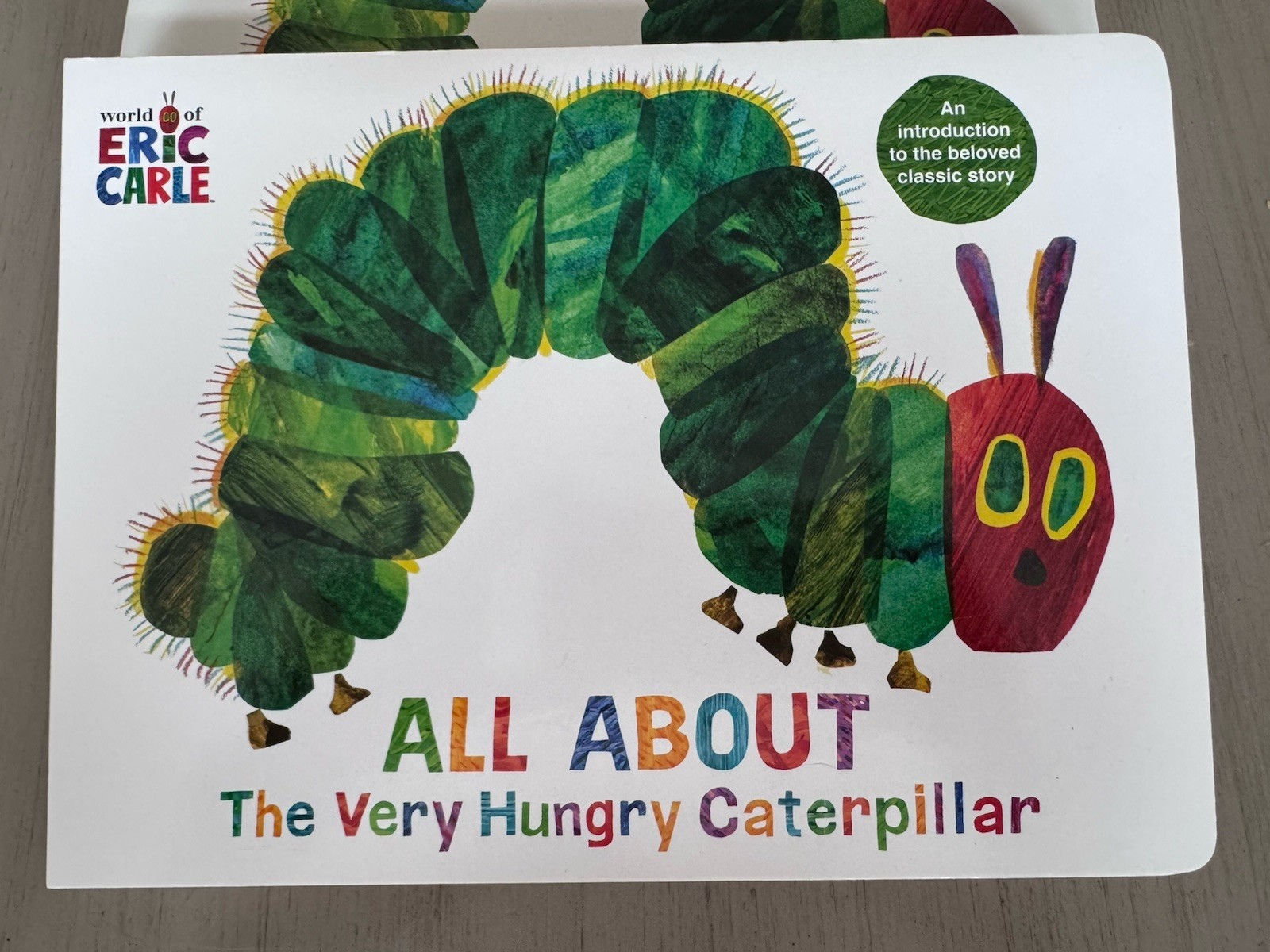 The Very Hungry Caterpillar Book, , Hardcover Board Book, Classic, Eric CarleNEW