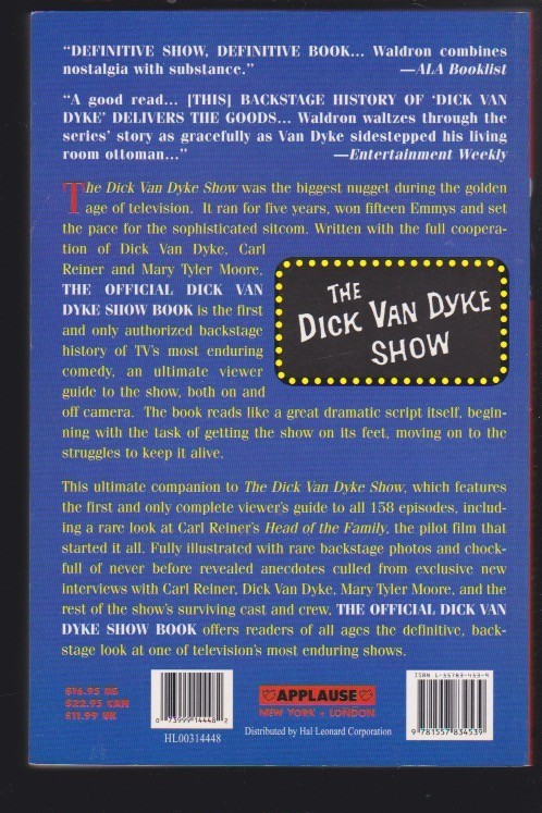 The Official Dick Van Dyke Show Book by Vince Waldron Paperback NEW