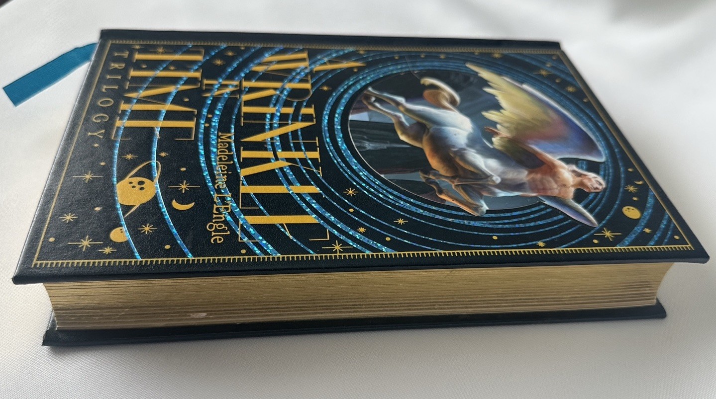 A Wrinkle in Time Trilogy Hardcover by Madeleine L&rsquo;Engle Fantasy Ribbon Bookmark