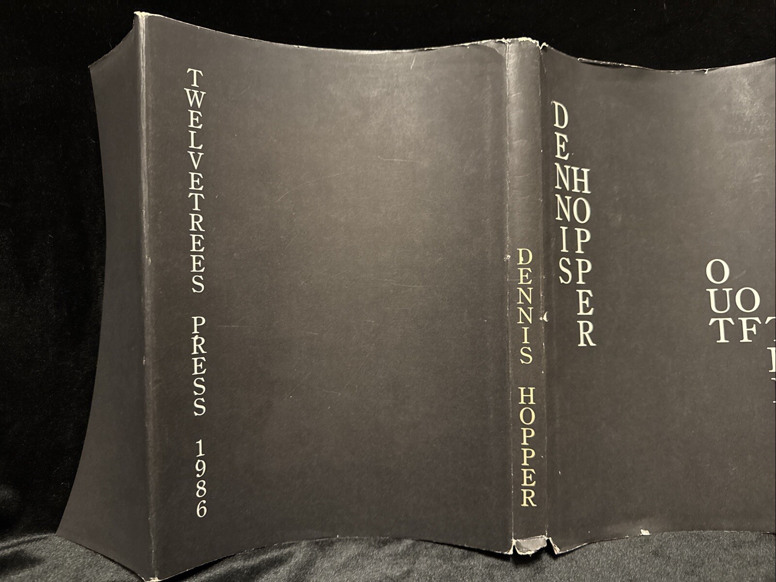 Signed–TWICE! – Dennis Hopper – Out of the Sixties – 1st Ed. – HC / DJ – F / G+