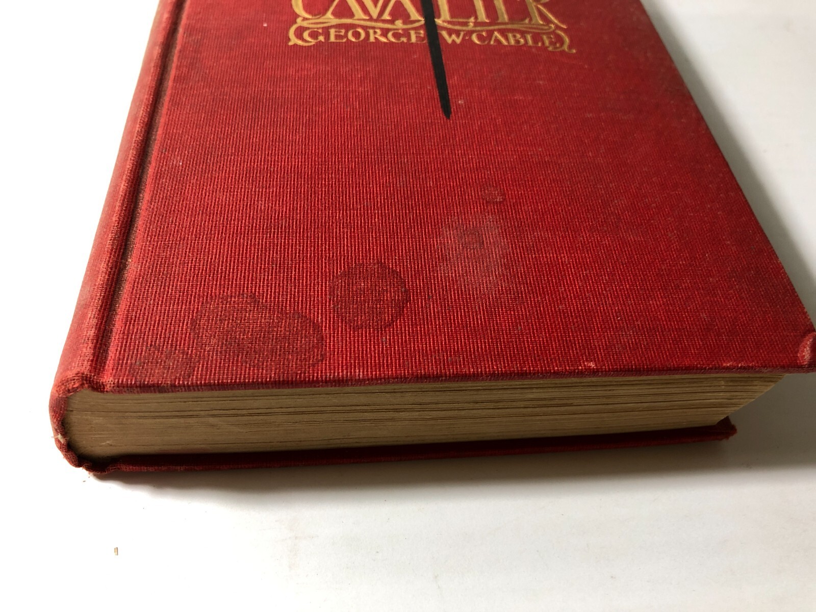 George W Cable THE CAVALIER 1901 Charles Scribner&rsquo;s Sons Illustrated CIVIL WAR