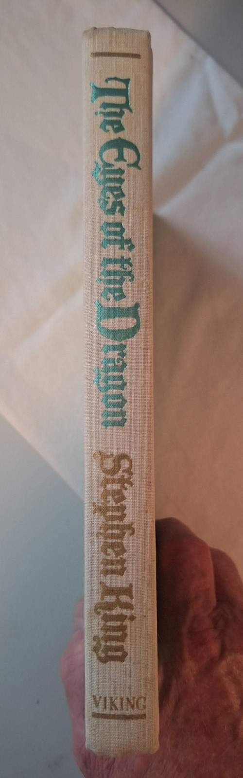 EYES OF THE DRAGON By STEPHEN KING 1ST EDITION GOOD/V GOOD BOOK JACKETSOME WEAR
