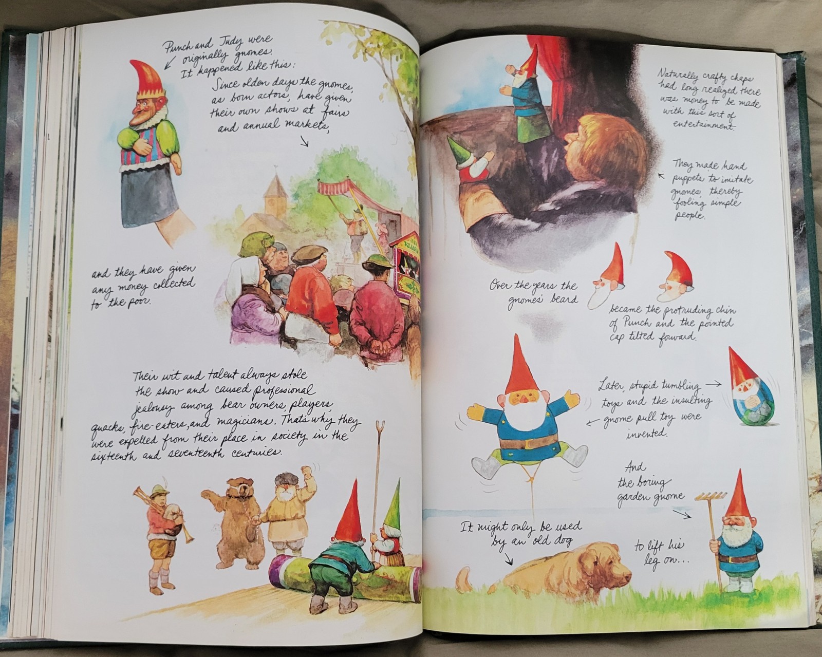 Secrets of the Gnomes by Rien Poortvliet and Wil Huygen (1982, Hardcover)