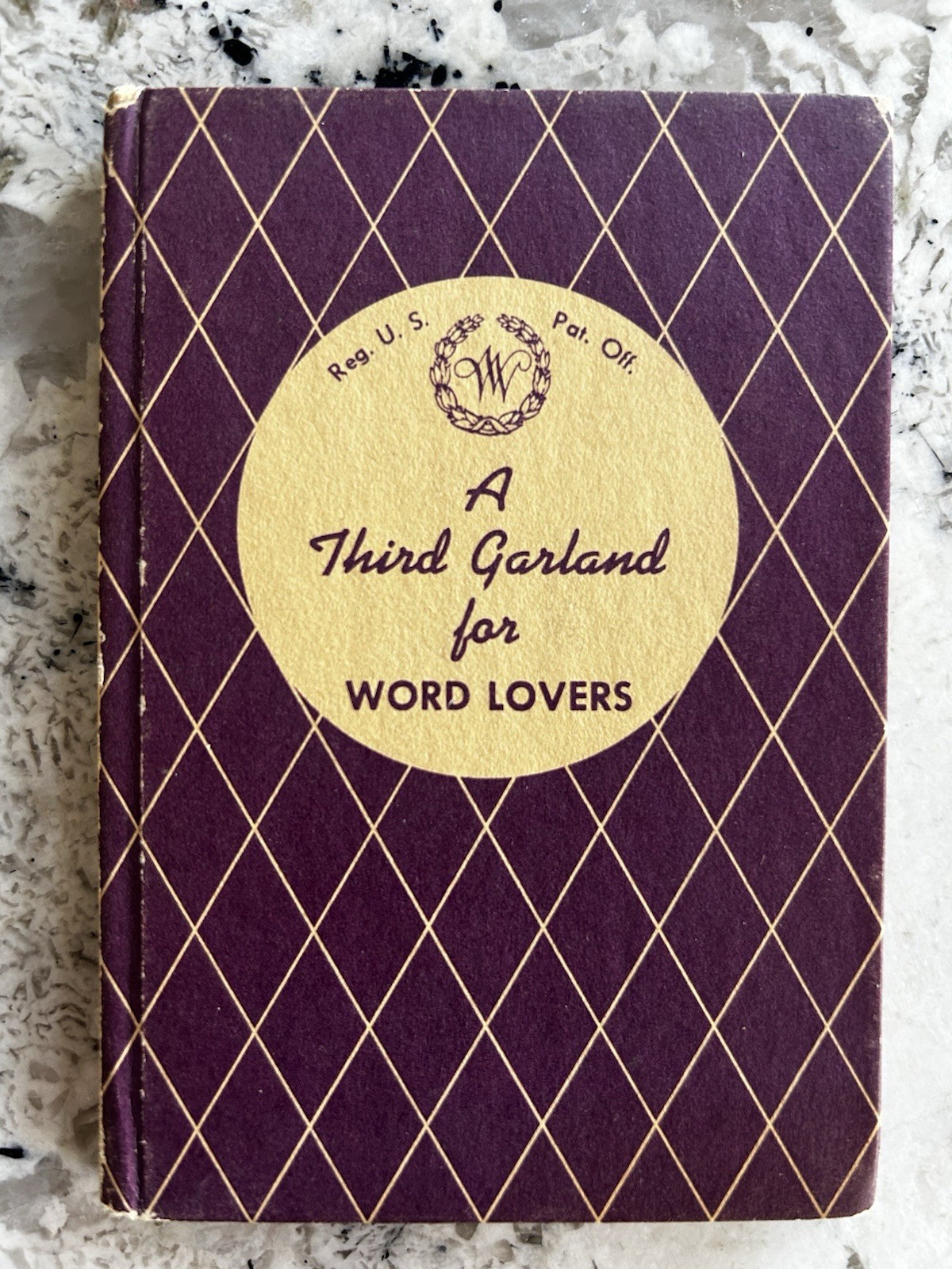 A Third Garland For Word Lovers miniature hardcover 1952